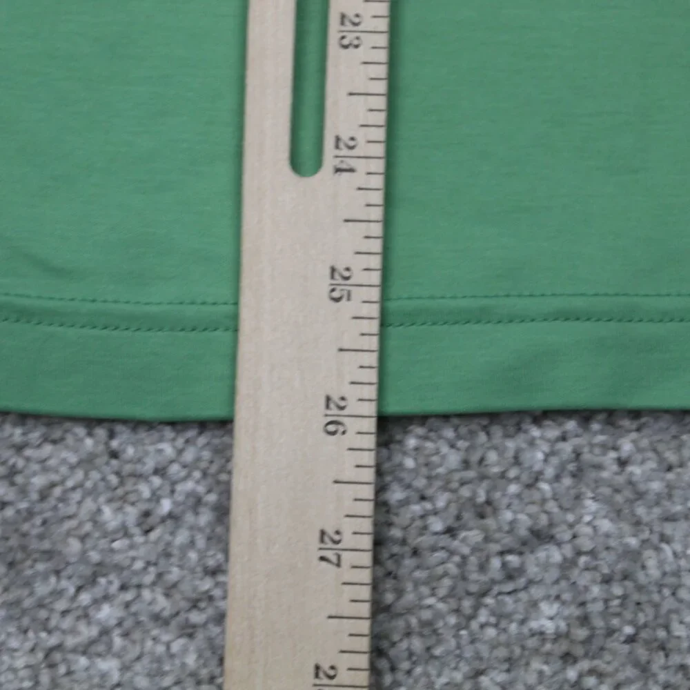 Banana Republic Polo Shirt Mens Medium Green 100% Cotton Short‎ Sleeve Pullover
